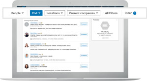 Advanced search filters to find new connections on LinkedIn