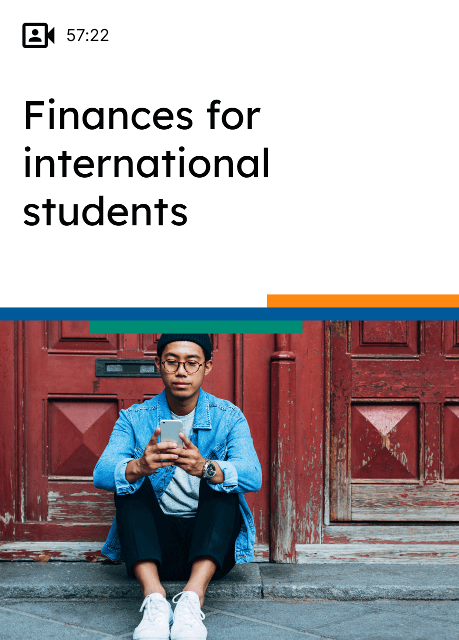 Finances for international students