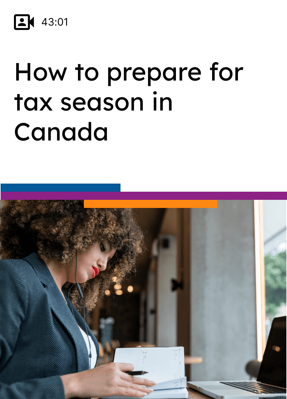 How to prepare for tax season in Canada