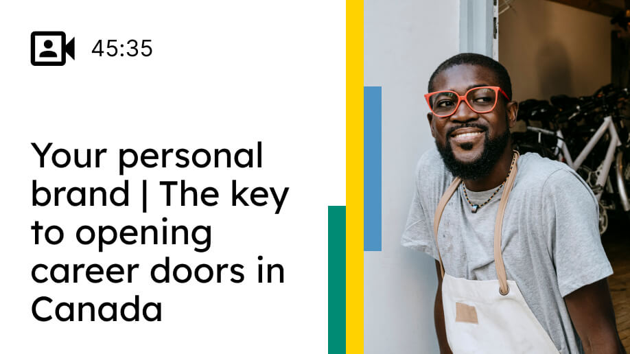 Your personal brand _ The key to opening career doors in Canada