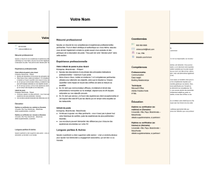 Download the free Canadian Resume Templates
