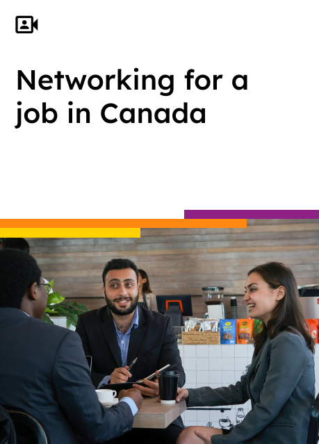 Networking for a job in Canada – Free Webinar